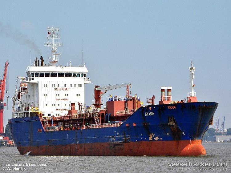 Ayane - Chemical Oil Products Tanker vessel registered in Malta