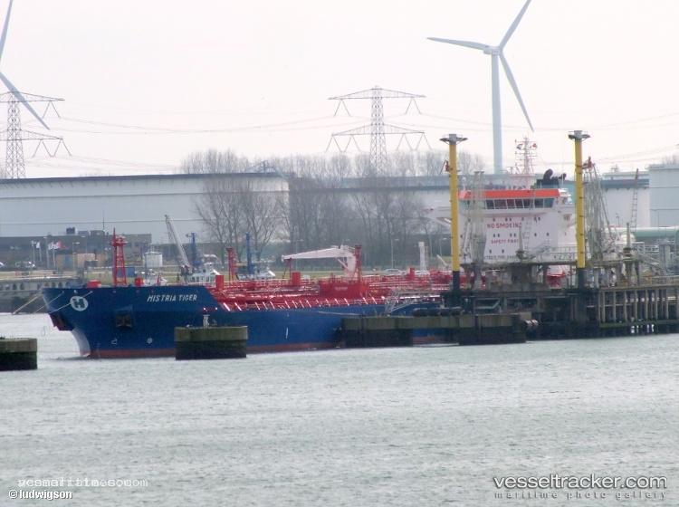 Histria-Tiger - Chemical Oil Products Tanker vessel registered in Liberia