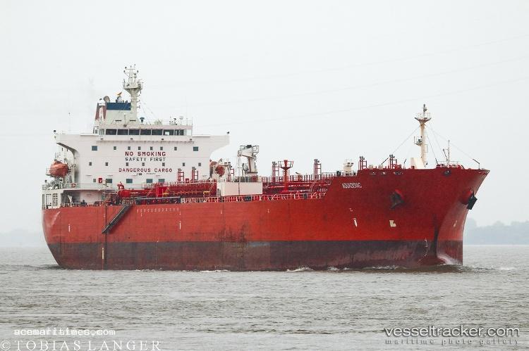 Aquadisiac - Chemical Oil Products Tanker vessel registered in Liberia