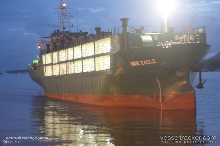 Nine-Eagle - Livestock Carrier vessel registered in Panama