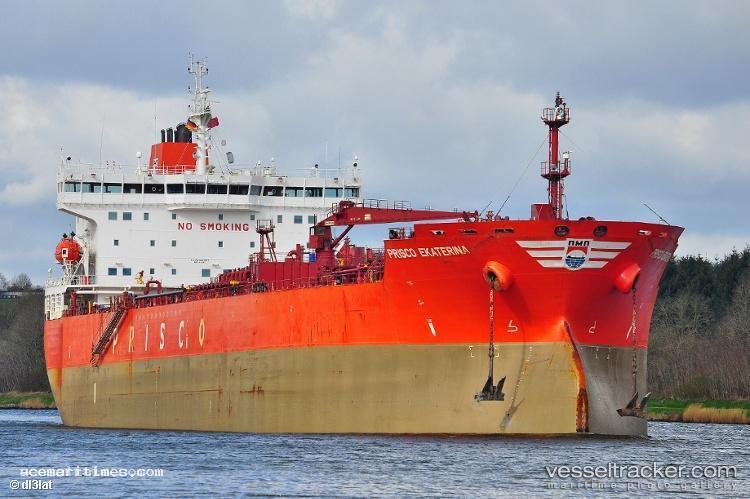 Aria - Chemical Oil Products Tanker vessel registered in Russia