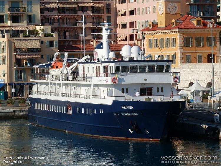 Arethusa - Cruise Ship vessel registered in Malta