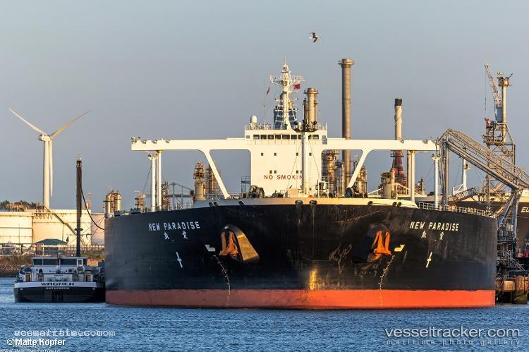 New-Paradise - Crude Oil Tanker vessel registered in Liberia
