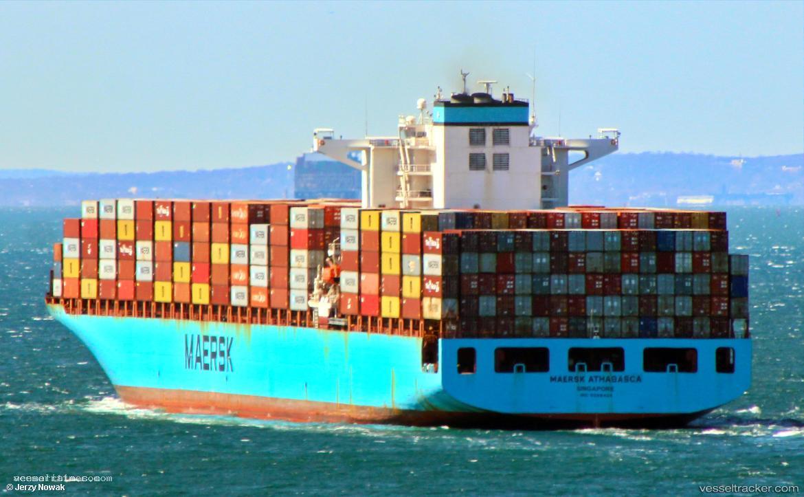 Maersk-Athabasca - Container Ship vessel registered in Singapore