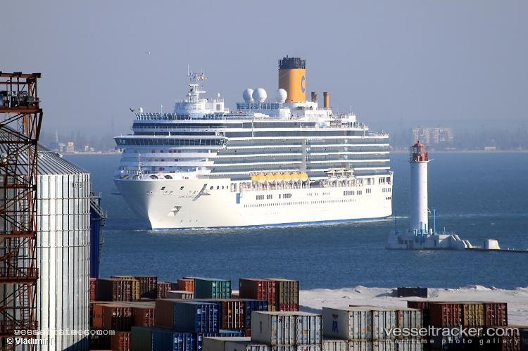 Costa-Deliziosa - Cruise Ship vessel registered in Italy