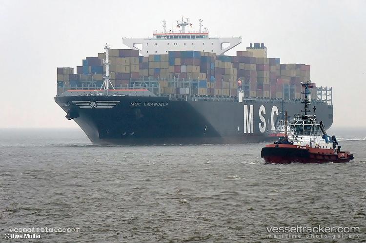 Msc-Emanuela - Container Ship vessel registered in Panama