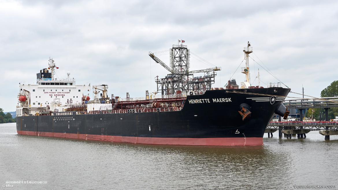 Henriette-Maersk - Chemical Oil Products Tanker vessel registered in Singapore