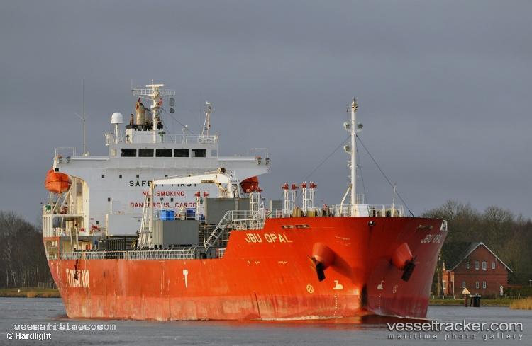 Jbu-Opal - Chemical Oil Products Tanker vessel registered in South Korea