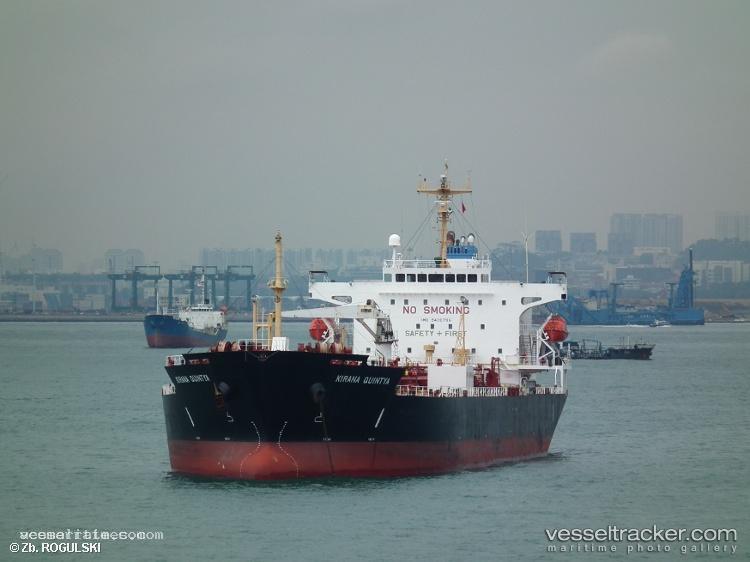 Kirana-Quintya - Oil Products Tanker vessel registered in Singapore