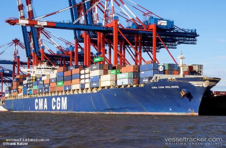 Cma-Cgm-Moliere - Container Ship vessel registered in Malta