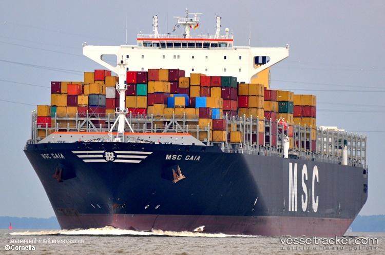 Msc-Gaia - Container Ship vessel registered in Panama
