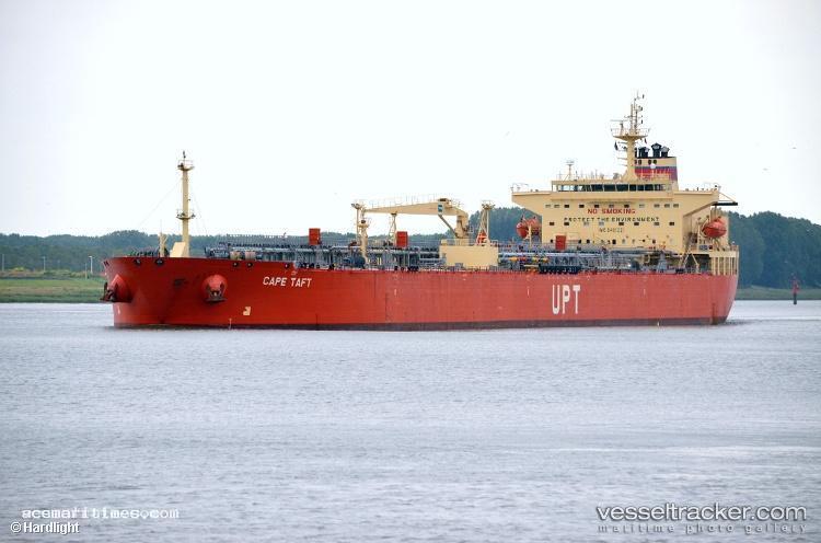 Cape-Taft - Chemical Oil Products Tanker vessel registered in Marshall Islands