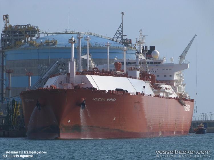 Barcelona-Knutsen - Lng Tanker vessel registered in Spain