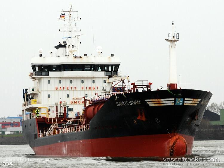 Samus-Swan - Chemical Oil Products Tanker vessel registered in Denmark