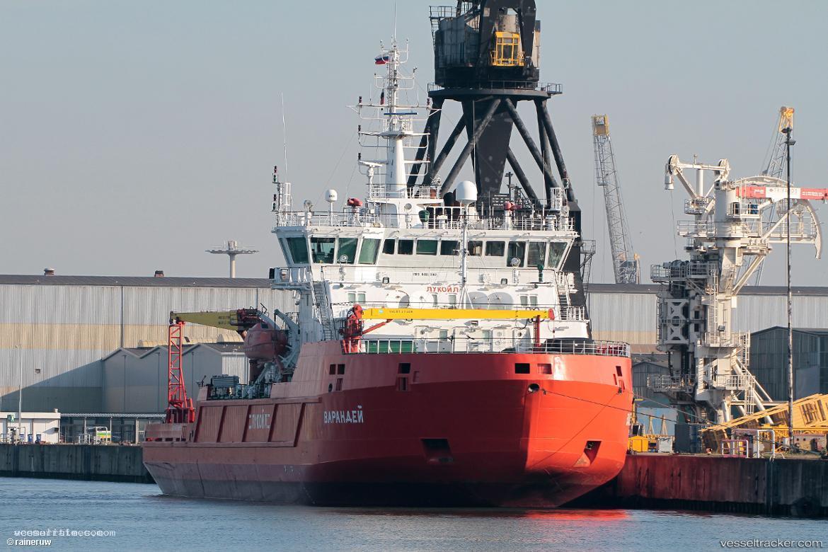 Varandey - Icebreaker vessel registered in Russia