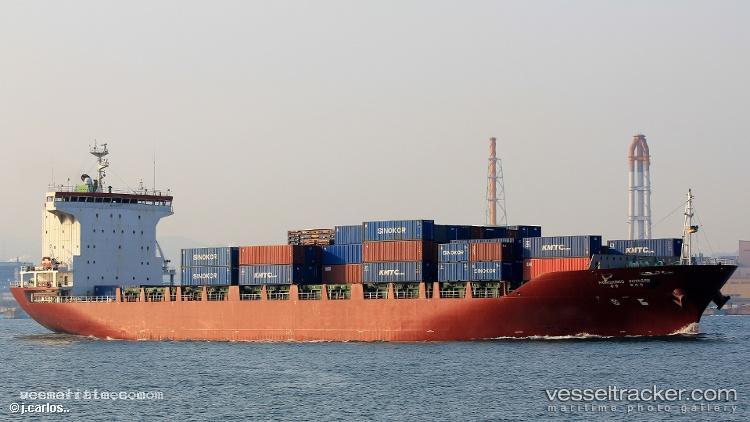 Hong-Kong-Voyager - Container Ship vessel registered in South Korea