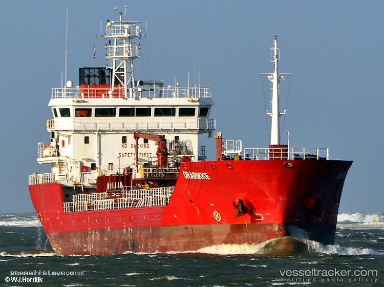 Oralynn - Chemical Oil Products Tanker vessel registered in Denmark