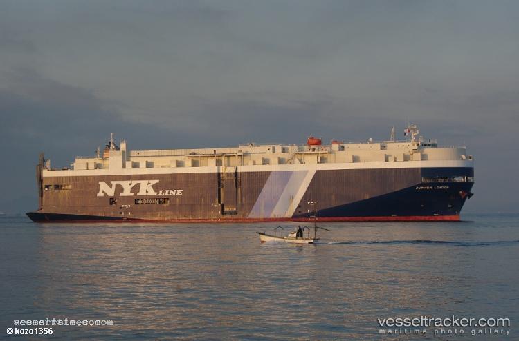 Jupiter-Leader - Vehicles Carrier vessel registered in Panama