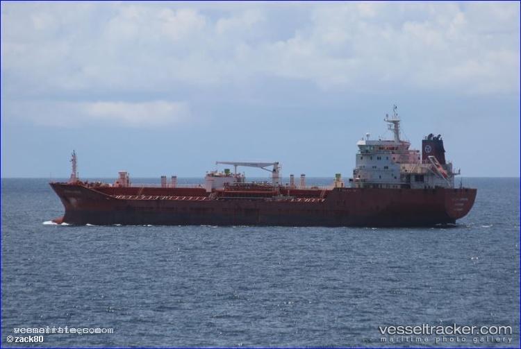 Intrepid - Chemical Oil Products Tanker vessel registered in Liberia