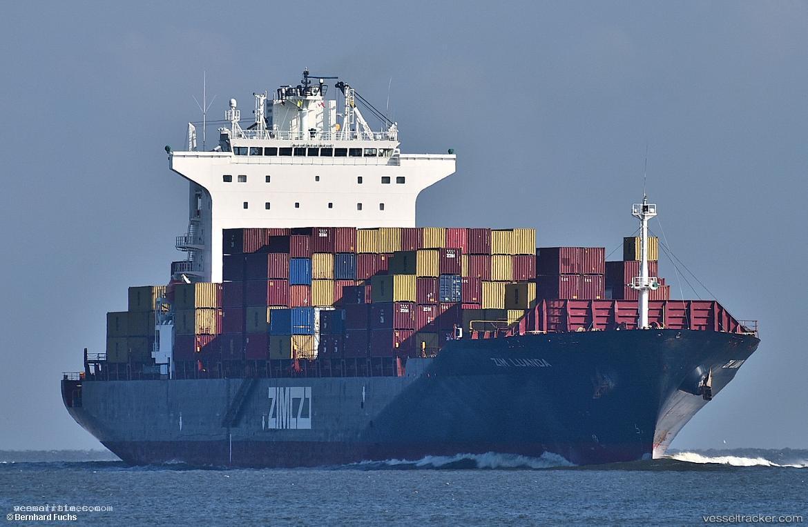 Zim-Luanda - Container Ship vessel registered in Malta