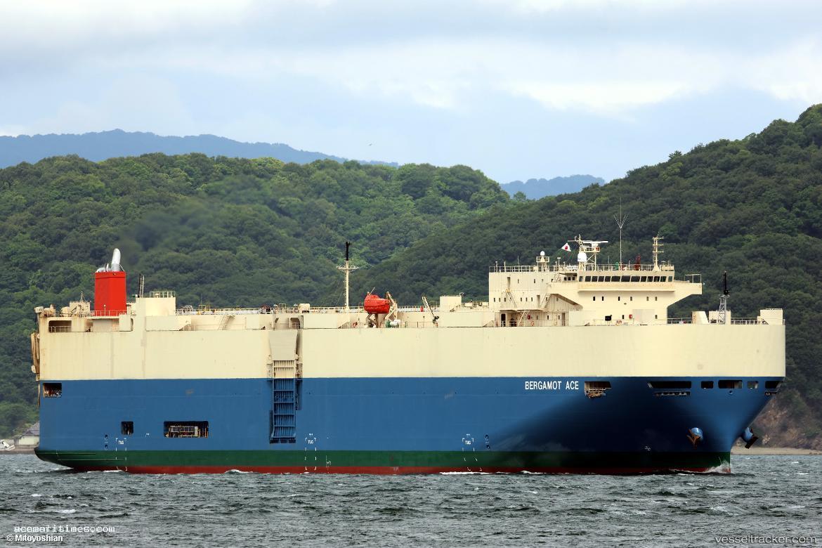 Bergamot-Ace - Vehicles Carrier vessel registered in Liberia