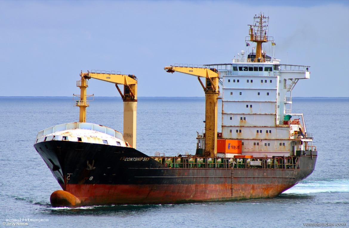 Contship-Sky - Container Ship vessel registered in Liberia