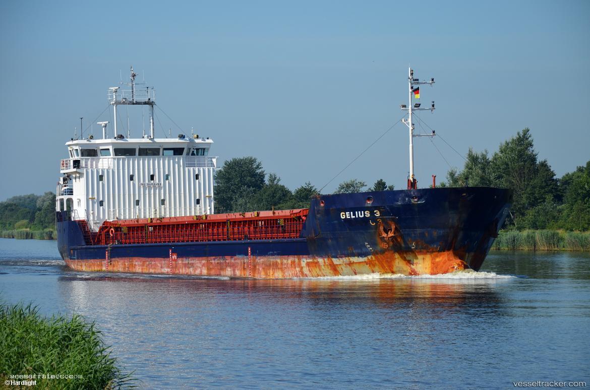 Gelmond-3 - General Cargo Ship vessel registered in Saint Kitts and Nevis
