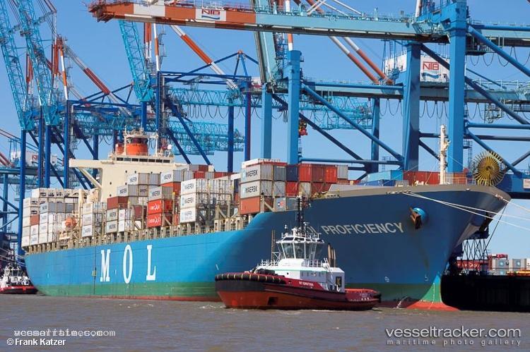 Mol-Proficiency - Container Ship vessel registered in Marshall Islands