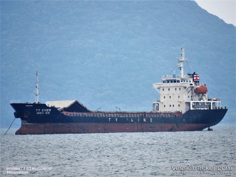 Ty-Ever - General Cargo Ship vessel registered in South Korea