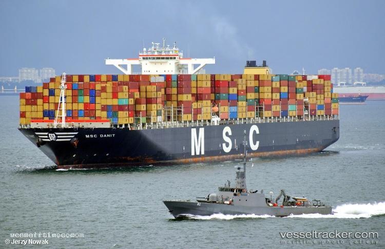 Msc-Danit - Container Ship vessel registered in Panama