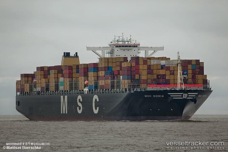 Msc-Sonia - Container Ship vessel registered in Panama