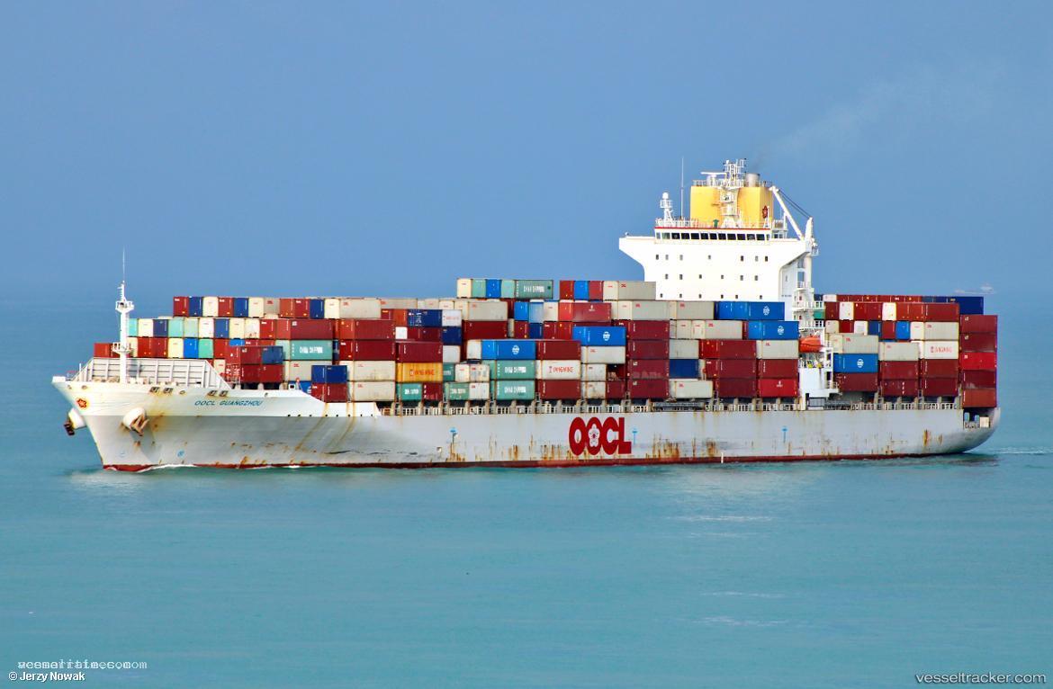 Oocl-Guangzhou - Container Ship vessel registered in Hong Kong
