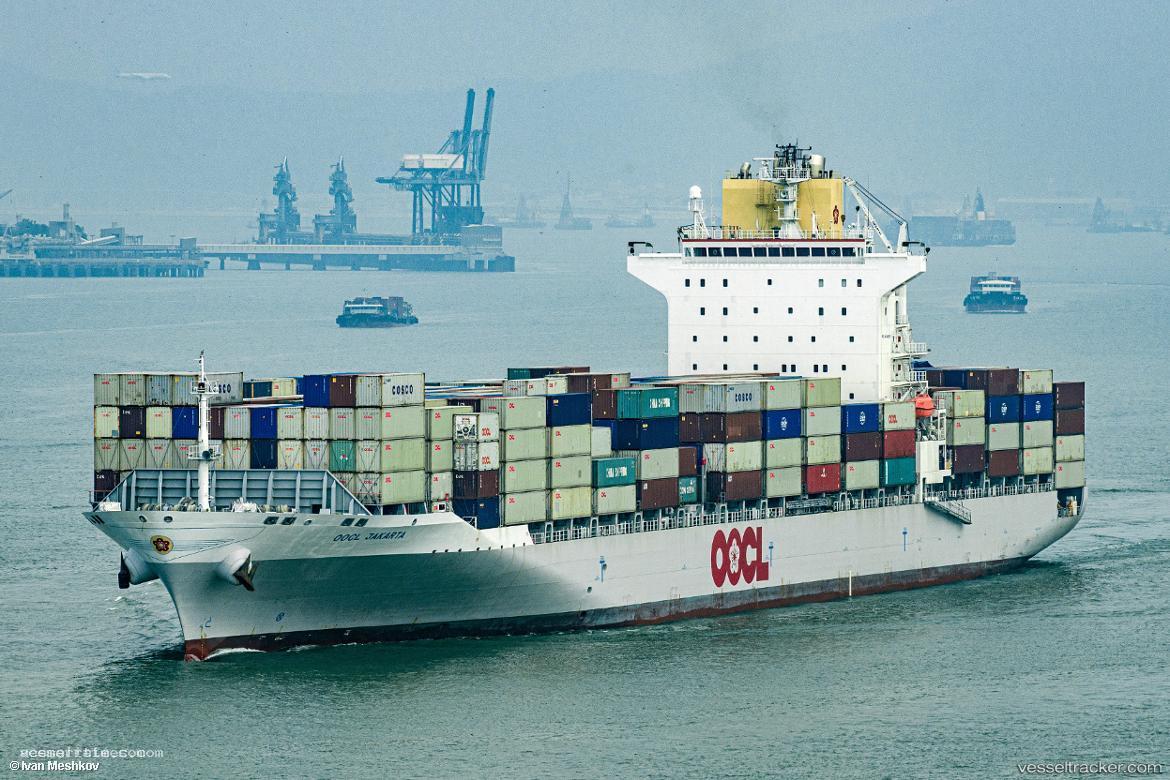 Oocl-Jakarta - Container Ship vessel registered in Hong Kong