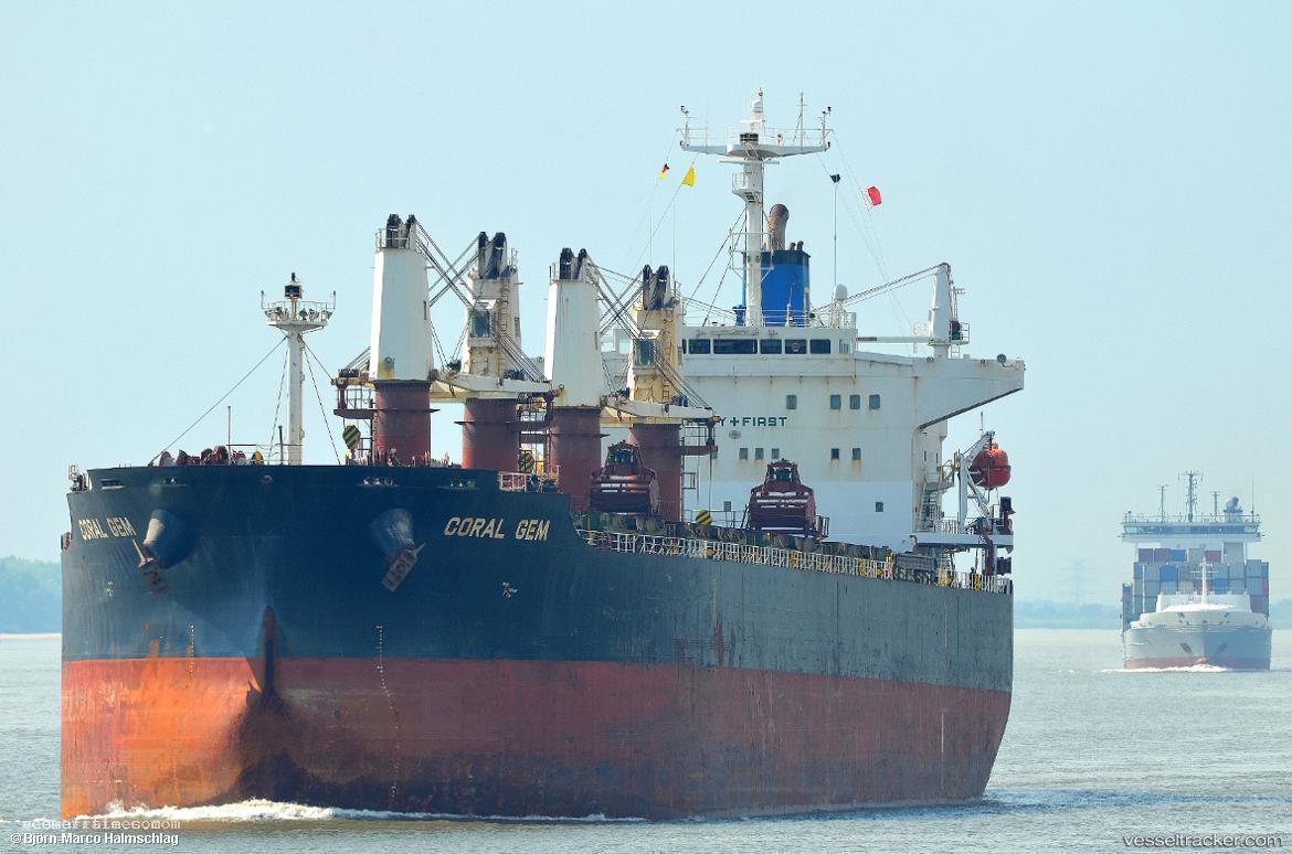 Coral-Gem - Bulk Carrier vessel registered in Marshall Islands
