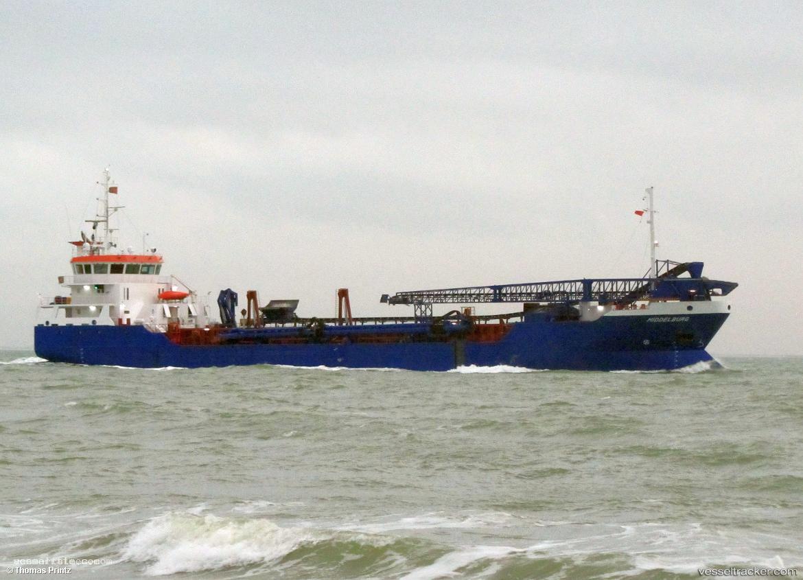 Middelburg - Hopper Dredger vessel registered in Netherlands
