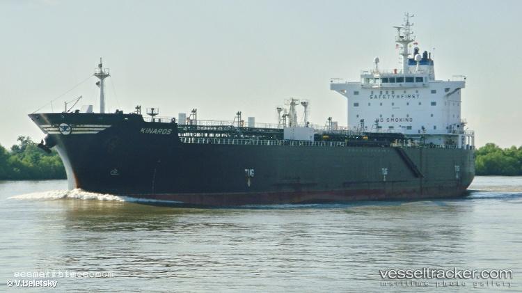 Kinaros - Chemical Oil Products Tanker vessel registered in Greece