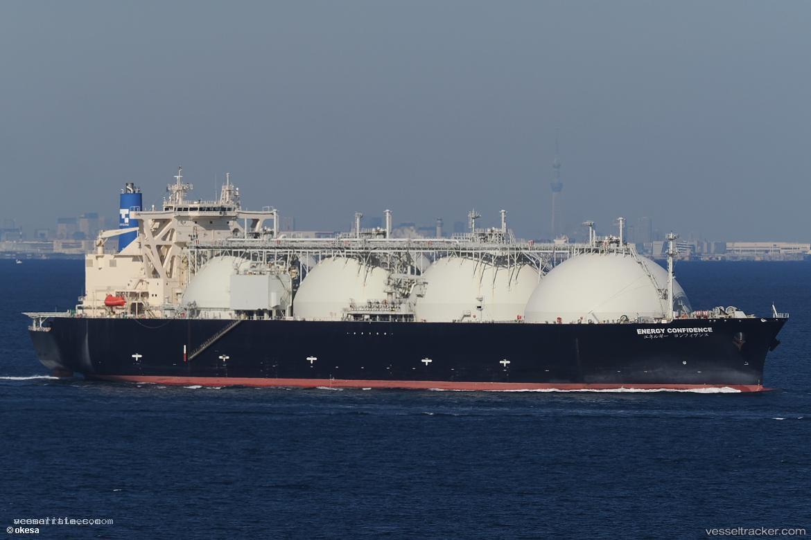 Energy-Confidence - Lng Tanker vessel registered in Japan