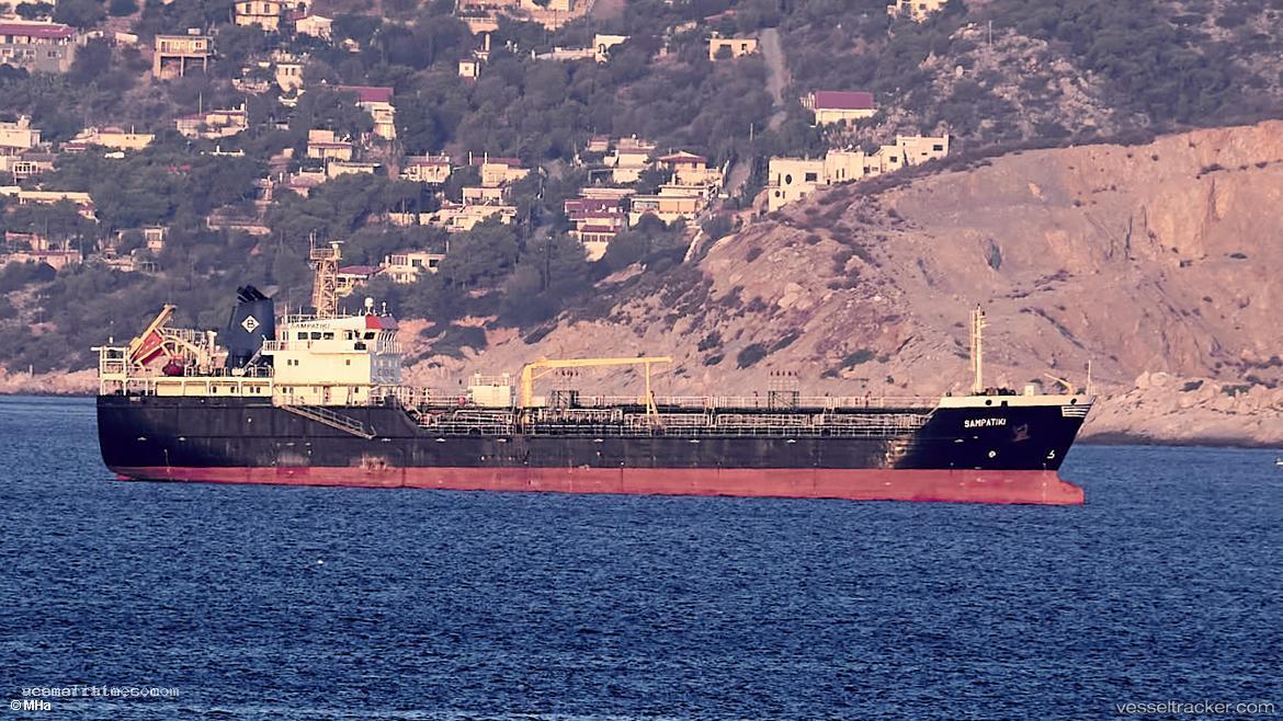 Sampatiki - Chemical Oil Products Tanker vessel registered in Greece