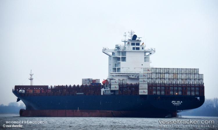 Vela - Container Ship vessel registered in Liberia