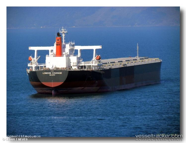 London-Courage - Ore Carrier vessel registered in Marshall Islands