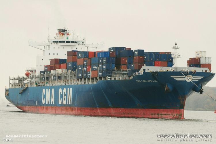 Cma-Cgm-Nerval - Container Ship vessel registered in Malta