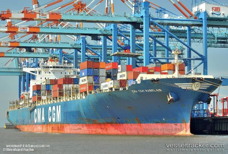 Cma-Cgm-Rabelais - Container Ship vessel registered in Malta