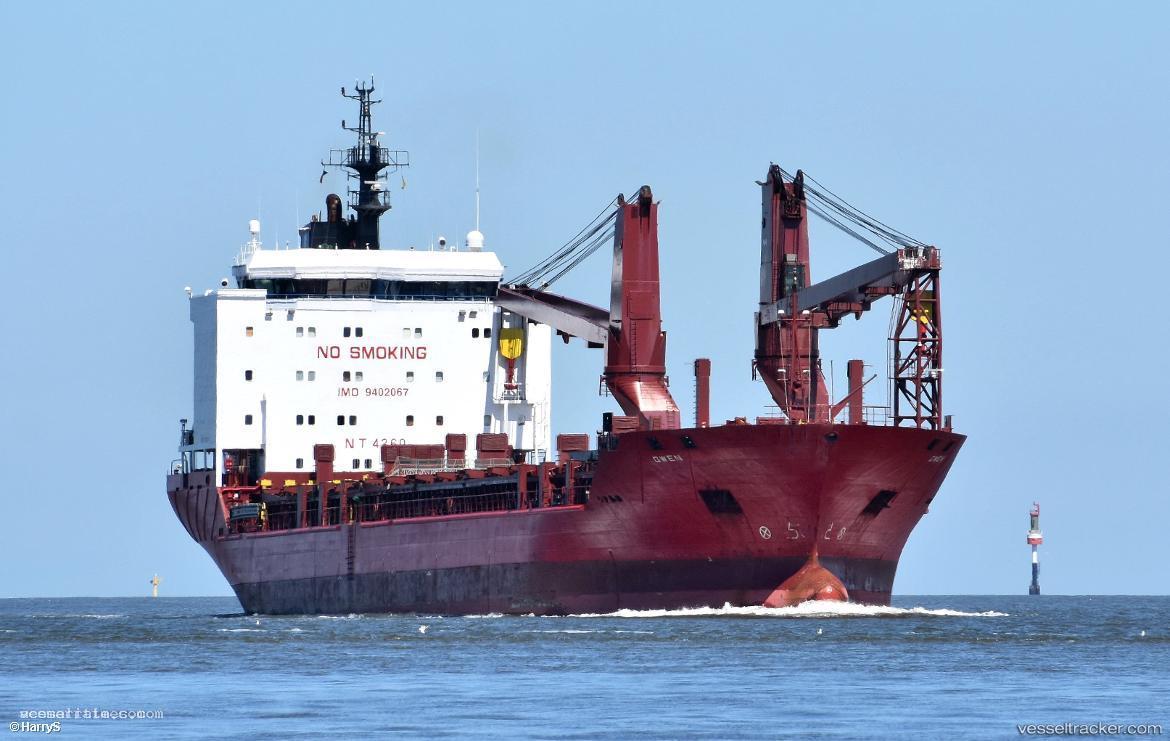 Gwen - Chemical Oil Products Tanker vessel registered in Marshall Islands
