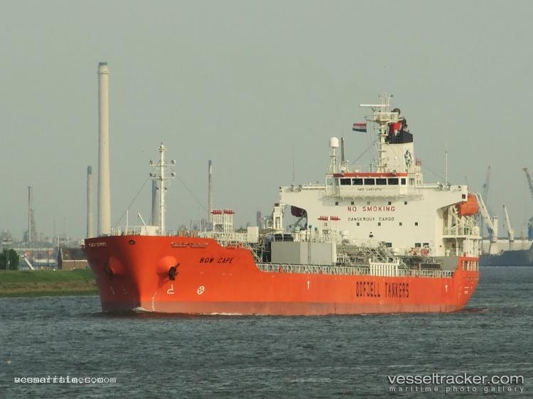 Gc-Argon - Chemical Oil Products Tanker vessel registered in Liberia