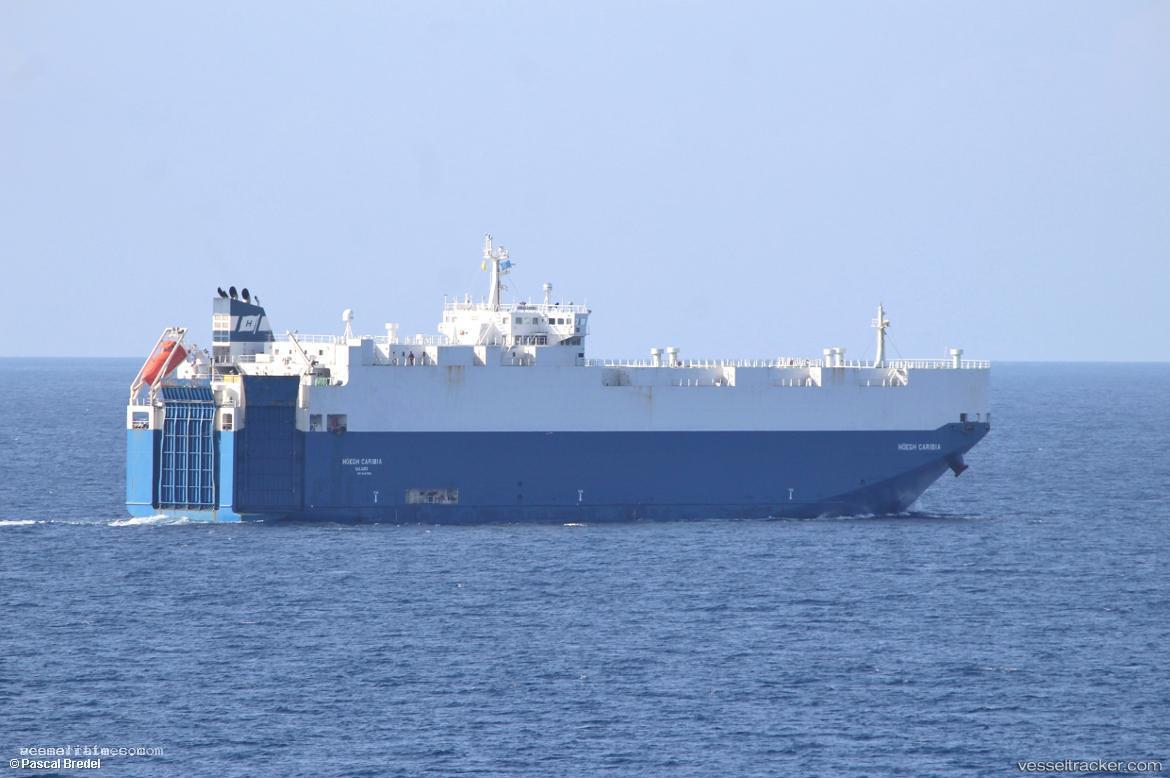 Hoegh-Caribia - Vehicles Carrier vessel registered in Marshall Islands