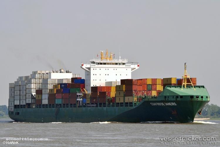 Gsl-Kithira - Container Ship vessel registered in Liberia