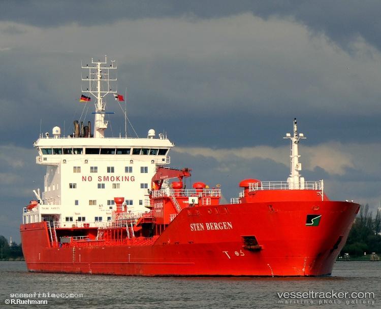 Sten-Bergen - Chemical Oil Products Tanker vessel registered in Portugal