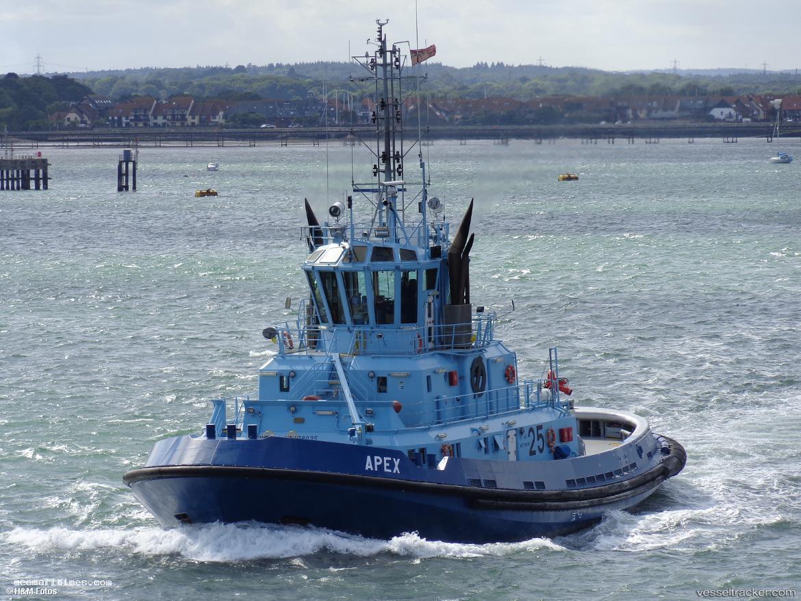 Apex - Tug vessel registered in United Kingdom
