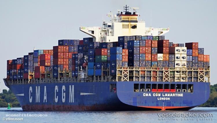 Cma-Cgm-Lamartine - Container Ship vessel registered in Malta