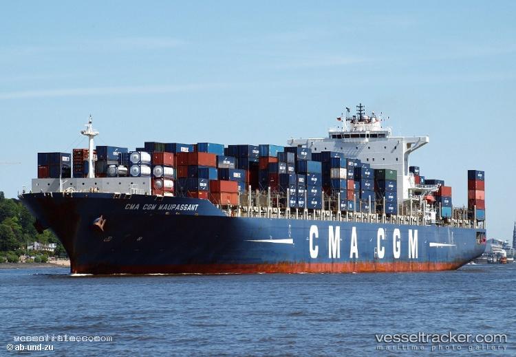 Cma-Cgm-Maupassant - Container Ship vessel registered in Malta